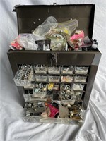 Toolbox screw organizer with contents - I