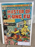 Marvel comics group the master of kung fu 1975