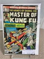 Marvel comic group masters of kung fu 1975 #33