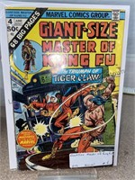 Giant size Marvel Masters of kung fu 1975 #4