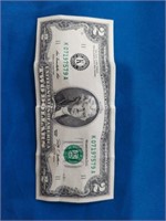 $2 bill
Series #2009