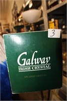 irish crystal (galaway) clara white wine set of 4