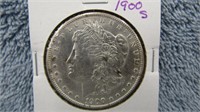 1900S MORGAN SILVER DOLLAR