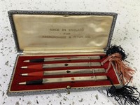 Sterling Silver Bridge Pencil Set, Made in England