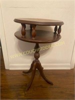 Antique Drum Side Table