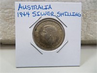 1944 Australia Silver Shilling