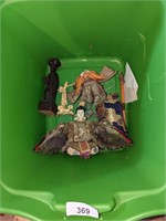 Tote with Lid, Asian Dolls and Other Asian Decor
