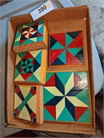 Decorative Wooden Quilt Blocks