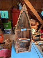 Rowboat Knick Knack Shelf