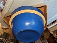 Blue Batter Bowl, 12" Diameter