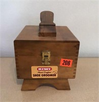 Shoe grooming box, contents included