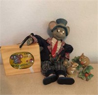 Mr. Mouse doll, mouse collectibles