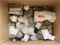 Lot of rocks, fossils, geodes and more