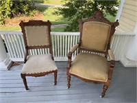 2 Victorian Chairs