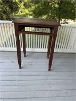 Side Table with Missing Drawer