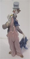 Lladro A Mile of Style Clown Porcelain Figurine
