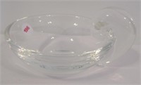 Vintage Steuben Art Glass Olive Dish.