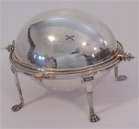 Martin Hall & Co. Sheffield Silver Plated Oval