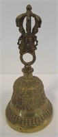 Vintage Tibetan Bronze Prayer Bell. Hand Bell