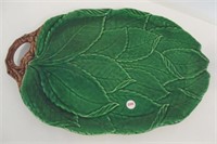Vintage The Haldon Group Lare Oval Green Leaf