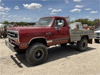 1990 Dodge D250 Power Ram Flatbed