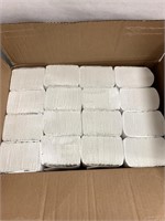 Case Of (16)  White 9-1/2" x 9-1/4" Towels