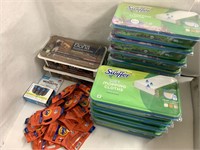 Lot Of Assorted Cleaning Pads, Detergent & More