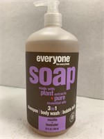 (2x bid) Everyone 32oz 3-in-1 Soap
