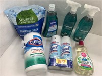 Lot Of Assorted Cleaning Supplies