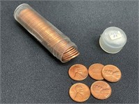 Roll of 1958 Lincoln Pennies