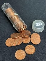 Roll of 1964D Lincoln Pennies