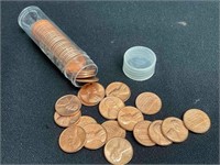 Roll of 1970D Lincoln Pennies