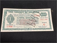 1934 Atlantic County NJ School Scrip