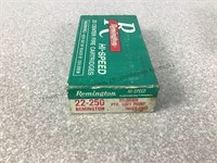 Remington 22-250 55gr. Soft tip. 20 rounds.