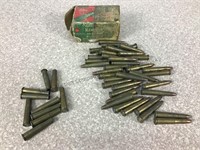 Remington Hornet 22 caliber ammo. 38 rounds & 10