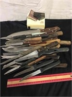 Kitchen Knives & Dazey Knife Sharpener