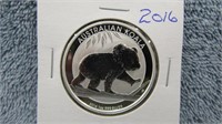 2016 AUSTRIALIAN KOALA BEAR SILVER COIN