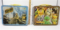 Empire Strikes Back & Muppets Lunch Boxes