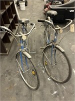 Pair of His & Her Ted Williams Vintage Bikes