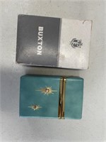 Vintage Buxton Lighter and Cigarette Case