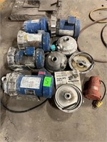 Group of Gould pumps