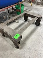 Heavy steel metal cart
