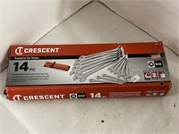 Crescent 14 Pc Combination Wrench Set-SAE