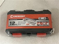 Crescent 1/4" Drive 12 Pc Socket Wrench Set-MM