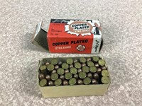 Collectible J.C. Higgs .22 caliber ammo box with
