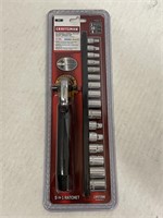 Craftsman 17Pc Extendable Wobble Wrench Socket Set