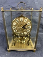 Glass and Brass Carriage Clock