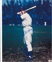Joe DiMaggio autographed 8x10 photo