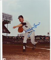Whitey Ford autographed 8x10 photo