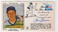 Lot, Tom Seaver autographed cover/cachet Number